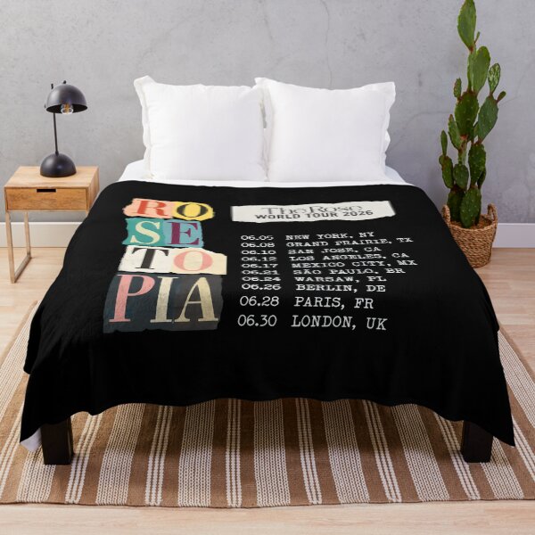 Item preview, The Rose World Tour 2026 Concert designed and sold by HeavHeadDsgn.