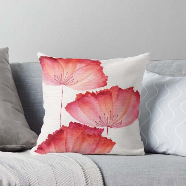 Item preview, Glass Poppies - Red 2 designed and sold by Aileen David.