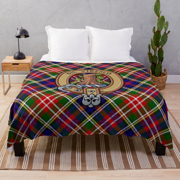 Item preview, Clan Christie Crest over Tartan designed and sold by sifis.