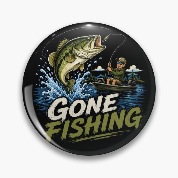 Item preview, Gone Fishing  designed and sold by TheEndDesign.