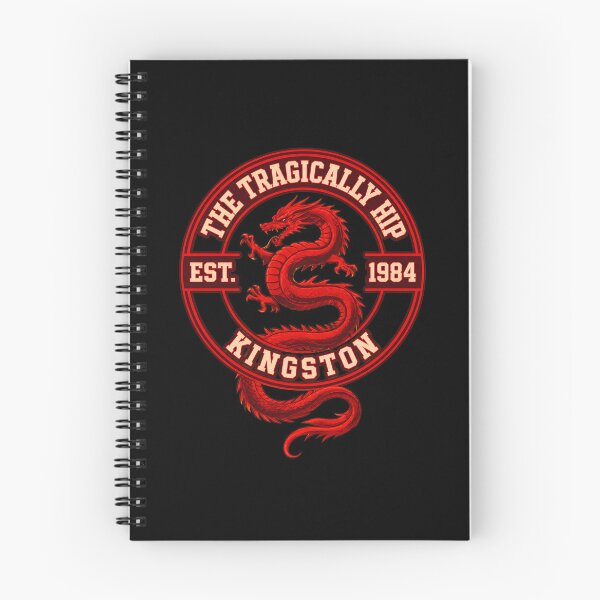 Item preview, The Tragically Hip Dragon Emblem Kingston Est 1984 designed and sold by HeavHeadDsgn.