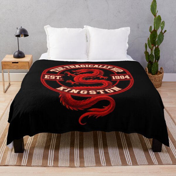 Item preview, The Tragically Hip Dragon Emblem Kingston Est 1984 designed and sold by HeavHeadDsgn.