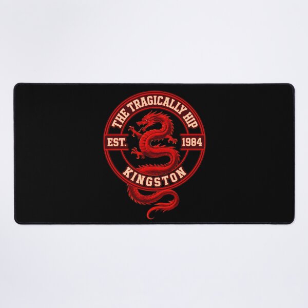 Item preview, The Tragically Hip Dragon Emblem Kingston Est 1984 designed and sold by HeavHeadDsgn.