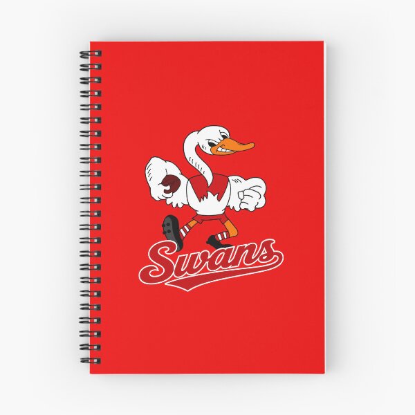 Item preview, Swan Footy Man designed and sold by Luke Foran Sports Art.