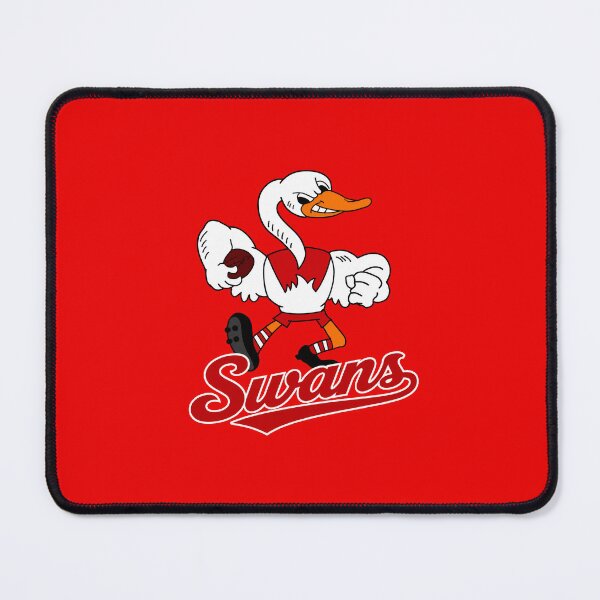 Item preview, Swan Footy Man designed and sold by Luke Foran Sports Art.
