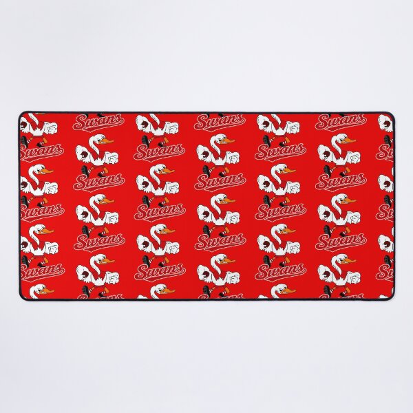 Item preview, Swan Footy Man designed and sold by Luke Foran Sports Art.