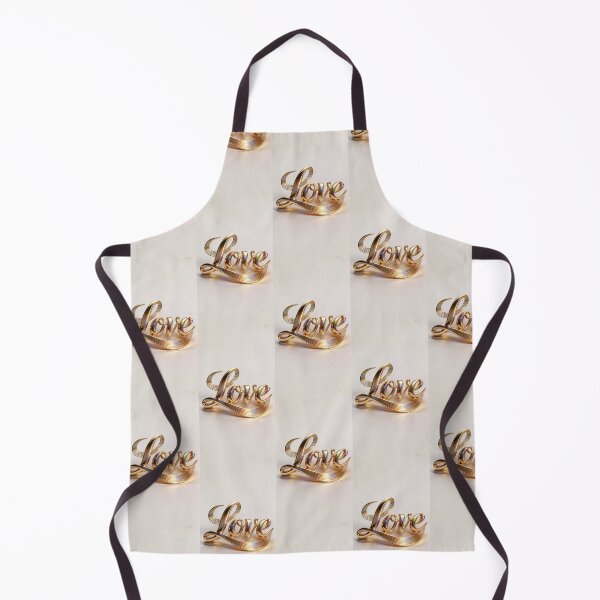 Item preview, Luxury Gold Love 3D Calligraphy – Elegant Romantic Typography designed and sold by Ethanticsticker.