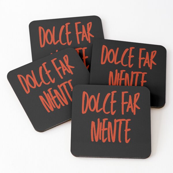 Item preview, il Dolce far niente designed and sold by LaughandLaugh.