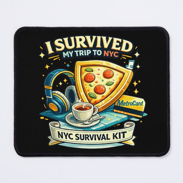 Item preview, NYC Survival Kit Pop New Yorker Essentials designed and sold by teemix.