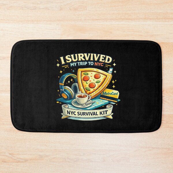Item preview, NYC Survival Kit Pop New Yorker Essentials designed and sold by teemix.