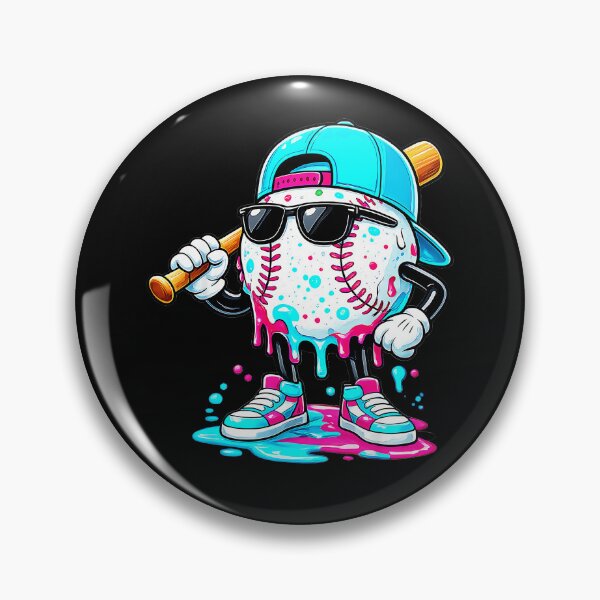 Item preview, Baseball Character Baseball Bat Sunglasses Player Fan designed and sold by CharlieConon.