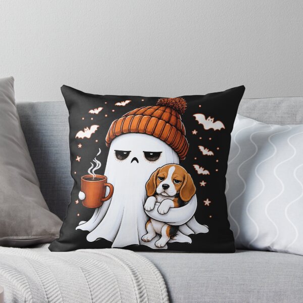 Item preview, Funny Boo-gle Halloween Beagle Ghost Coffee Dog Lover designed and sold by JerdbordinShop.