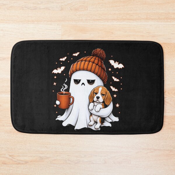 Item preview, Funny Boo-gle Halloween Beagle Ghost Coffee Dog Lover designed and sold by JerdbordinShop.