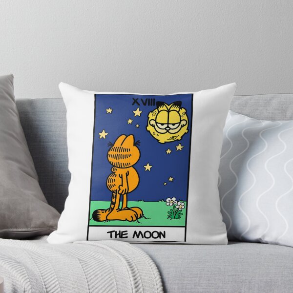 Item preview, The Moon Tarot Card But It'S Garfield designed and sold by christineirist.