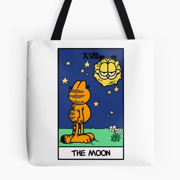 Item preview, The Moon Tarot Card But It'S Garfield designed and sold by christineirist.