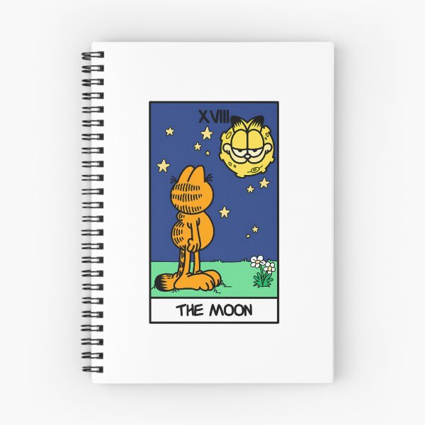 Item preview, The Moon Tarot Card But It'S Garfield designed and sold by christineirist.