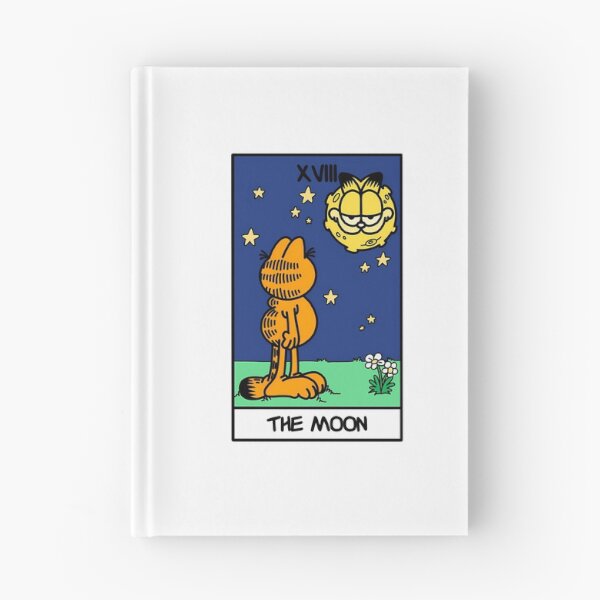 Item preview, The Moon Tarot Card But It'S Garfield designed and sold by christineirist.