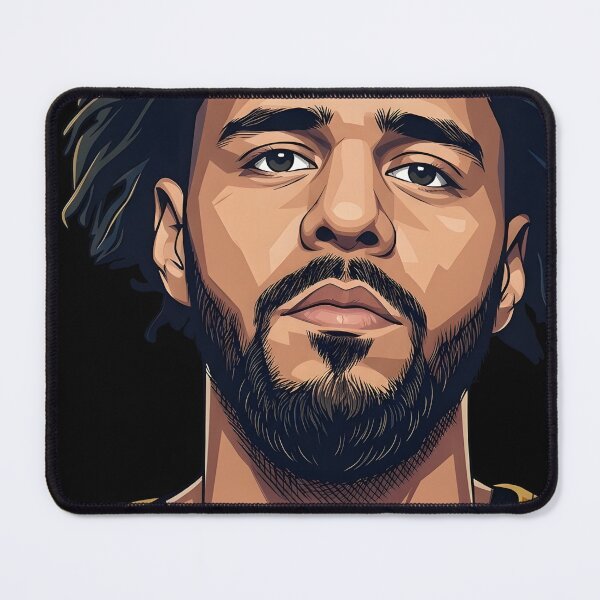 Item preview, J cole vector art designed and sold by Rusdiii.