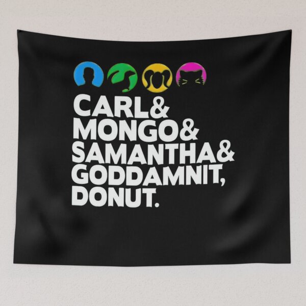 Item preview, Carl Mongo Samantha And Goddamnit Donut Helvetica designed and sold by GeorgeZiemans.