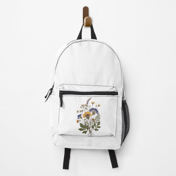 Item preview, Vintage Pressed Wildflower Bouquet - Botanical Herbarium Floral Print designed and sold by Dzblack.