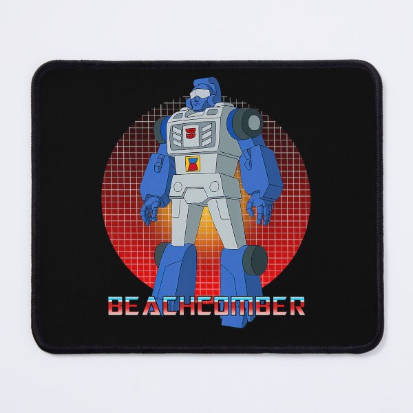 Item preview, Blue And Grey Autobot Beachcomber Standing In Front Of Sun Grid designed and sold by TheOneStyleBro.