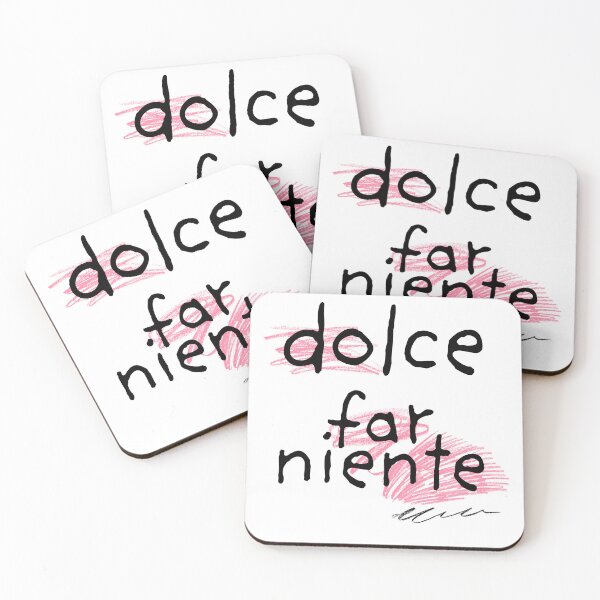 Item preview, il Dolce far niente designed and sold by LaughandLaugh.