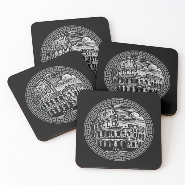 Item preview, Italy Vintage Woodcut Art designed and sold by Thistle-TShop.