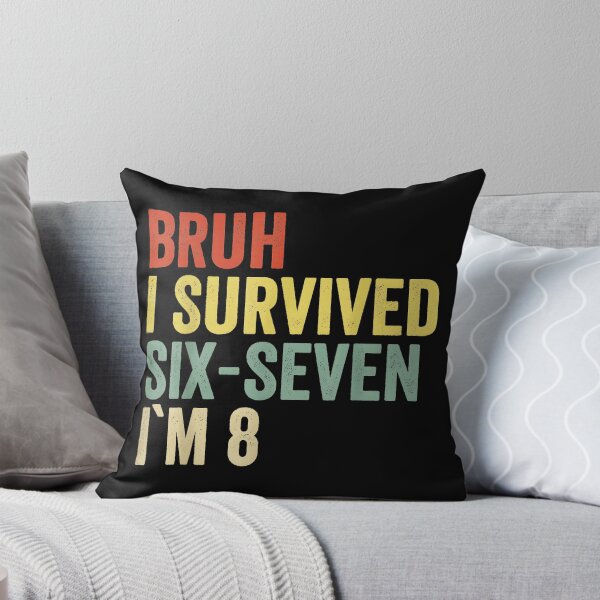 Item preview, Bruh I Survived Six-Seven I'm 8 Eighth Birthday Eight Year Old Kid designed and sold by CharlieConon.