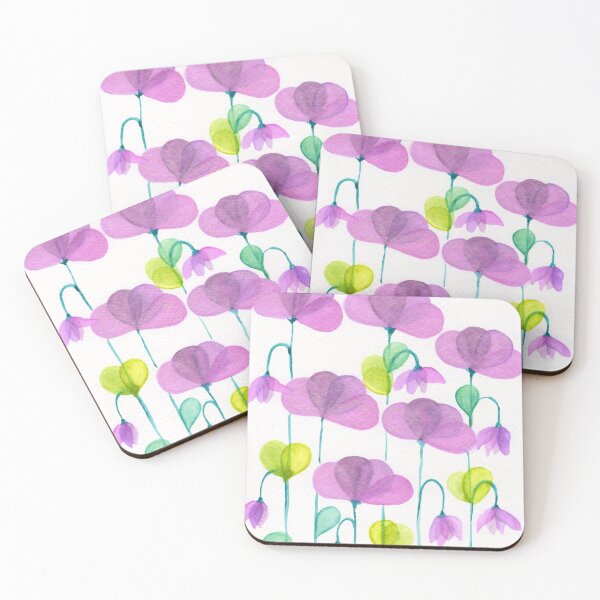 Item preview, Bubble Petals - Pink & Purple designed and sold by Aileen David.