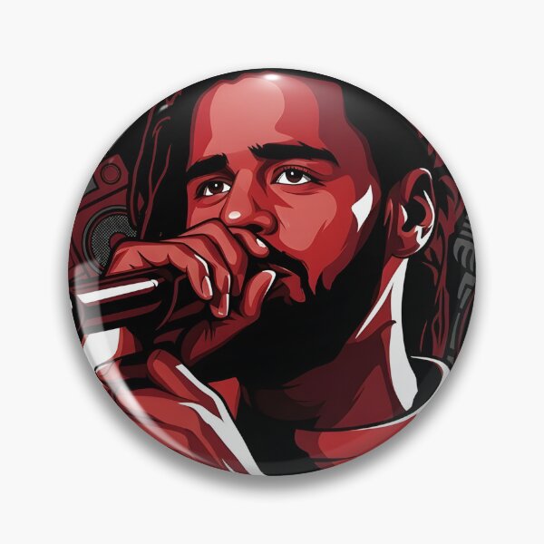 Item preview, J cole vector art designed and sold by Rusdiii.