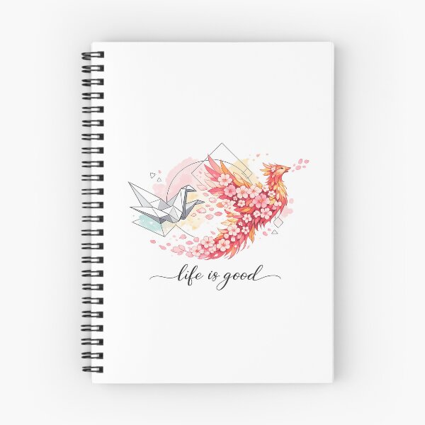 Item preview, Origami Crane to Blossoming Phoenix - Transformation Japanese Art designed and sold by teemix.