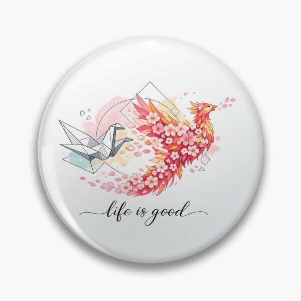 Item preview, Origami Crane to Blossoming Phoenix - Transformation Japanese Art designed and sold by teemix.