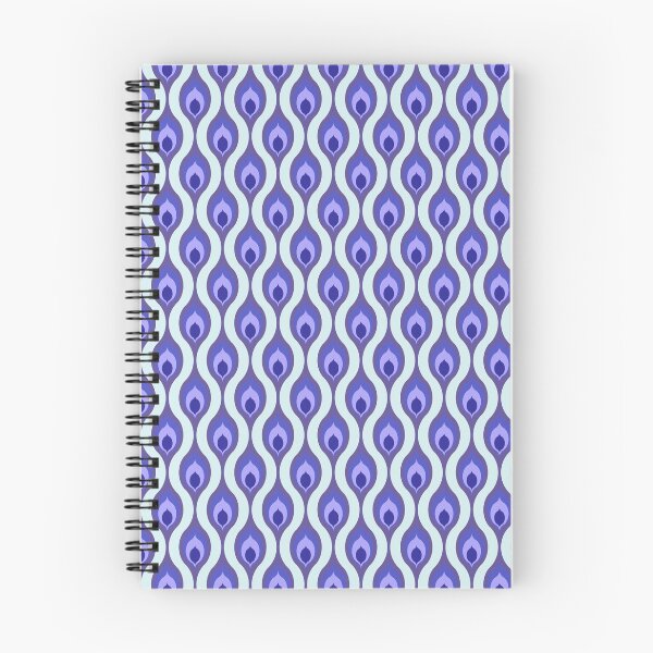 Item preview, Blue Purple Teardrop Geometric Pattern designed and sold by Sybille-Yates.
