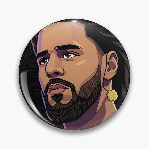 Item preview, J cole vector art designed and sold by Rusdiii.