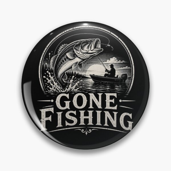 Item preview, Gone Fishing  designed and sold by TheEndDesign.