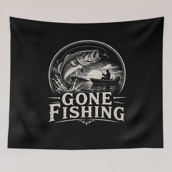Item preview, Gone Fishing  designed and sold by TheEndDesign.