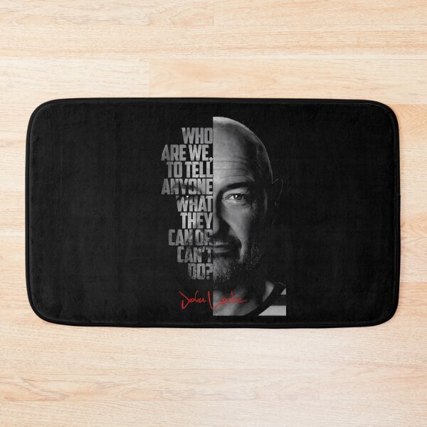 Item preview, Black And White John Locke Lost Tv Show Quote  designed and sold by OhShirtTees.