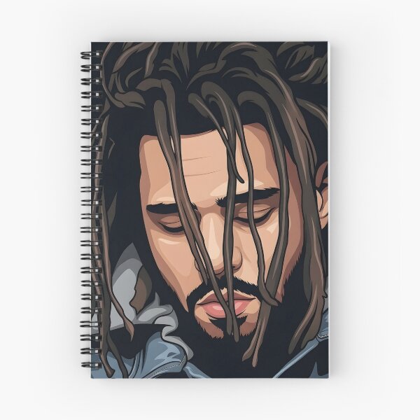 Item preview, J cole vector art designed and sold by Rusdiii.