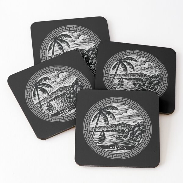 Item preview, Jamaica Vintage Woodcut Art designed and sold by Thistle-TShop.