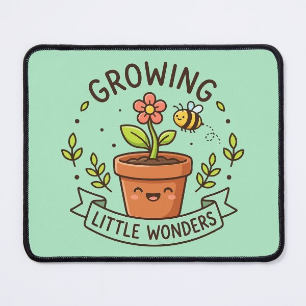 Item preview, Growing Little Wonders Cute Flower Pot Bee designed and sold by Amir Faysal.