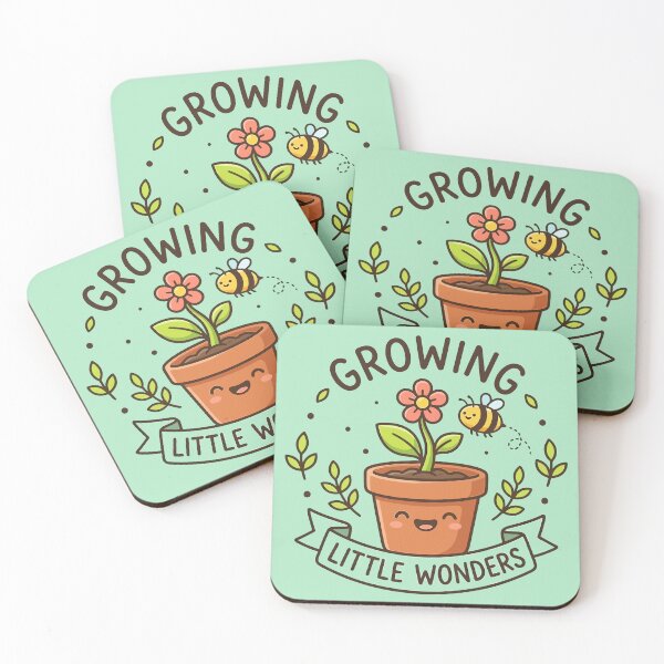 Item preview, Growing Little Wonders Cute Flower Pot Bee designed and sold by Amir Faysal.