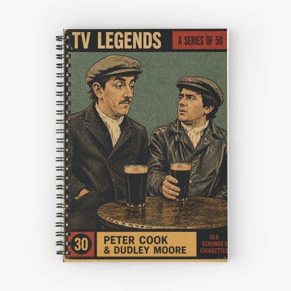 Item preview, Pete and Dud - TV Legends Trading Cards designed and sold by halibutgoatramb.