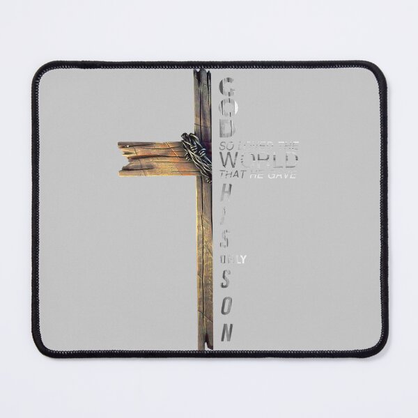 Item preview, Son of God Jesus Christ Cross Christian 9 John 3 16 designed and sold by mjohnson9.