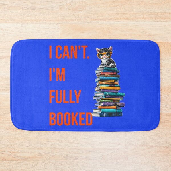Item preview, Fully Booked Cat Sitting on a Stack of Books designed and sold by Creations by lyne.