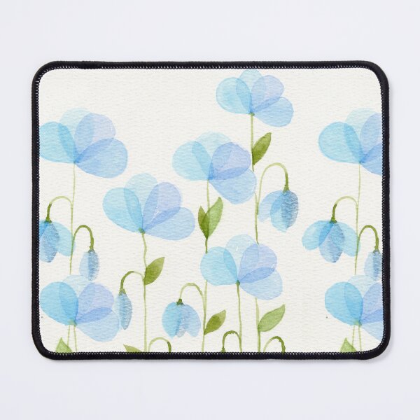 Item preview, Bubble Petals - Blue designed and sold by Aileen David.