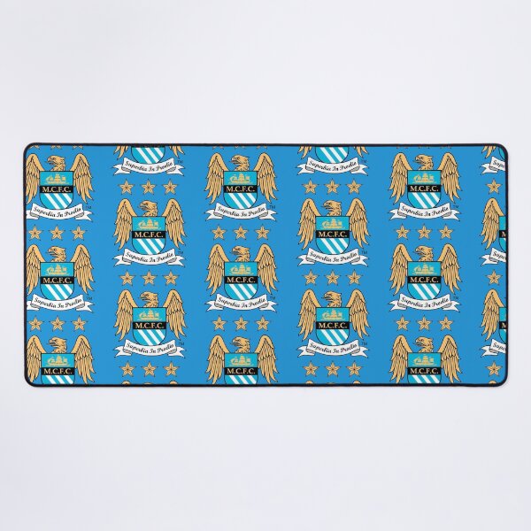 Item preview, Manchester City Retro Football Badge designed and sold by ARbyCharlie.
