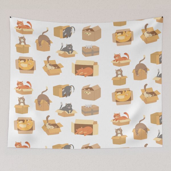 Item preview, Cat in the box designed and sold by kahisageeky.