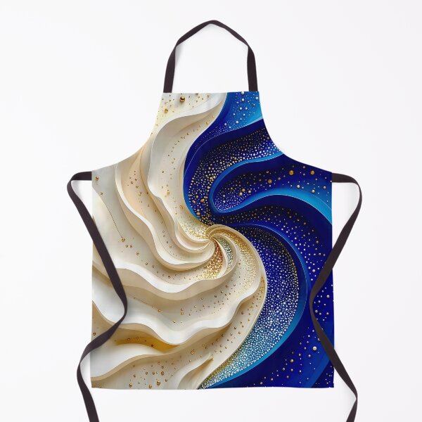 Item preview, Swirling Blue and White Patterns designed and sold by Vicky Brago-Mitchell®.