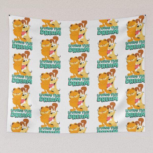 Item preview, Garfield And Odie Living The Dream designed and sold by christineirist.
