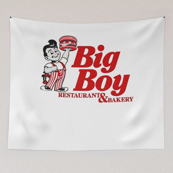 Item preview, Big Boy Burgers - Vintage Discontinued Junk Food Shirts Oversized designed and sold by CalvinVanAuken.